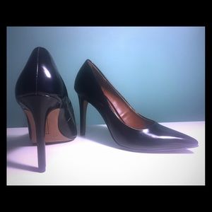 Black Patent Leather Heels